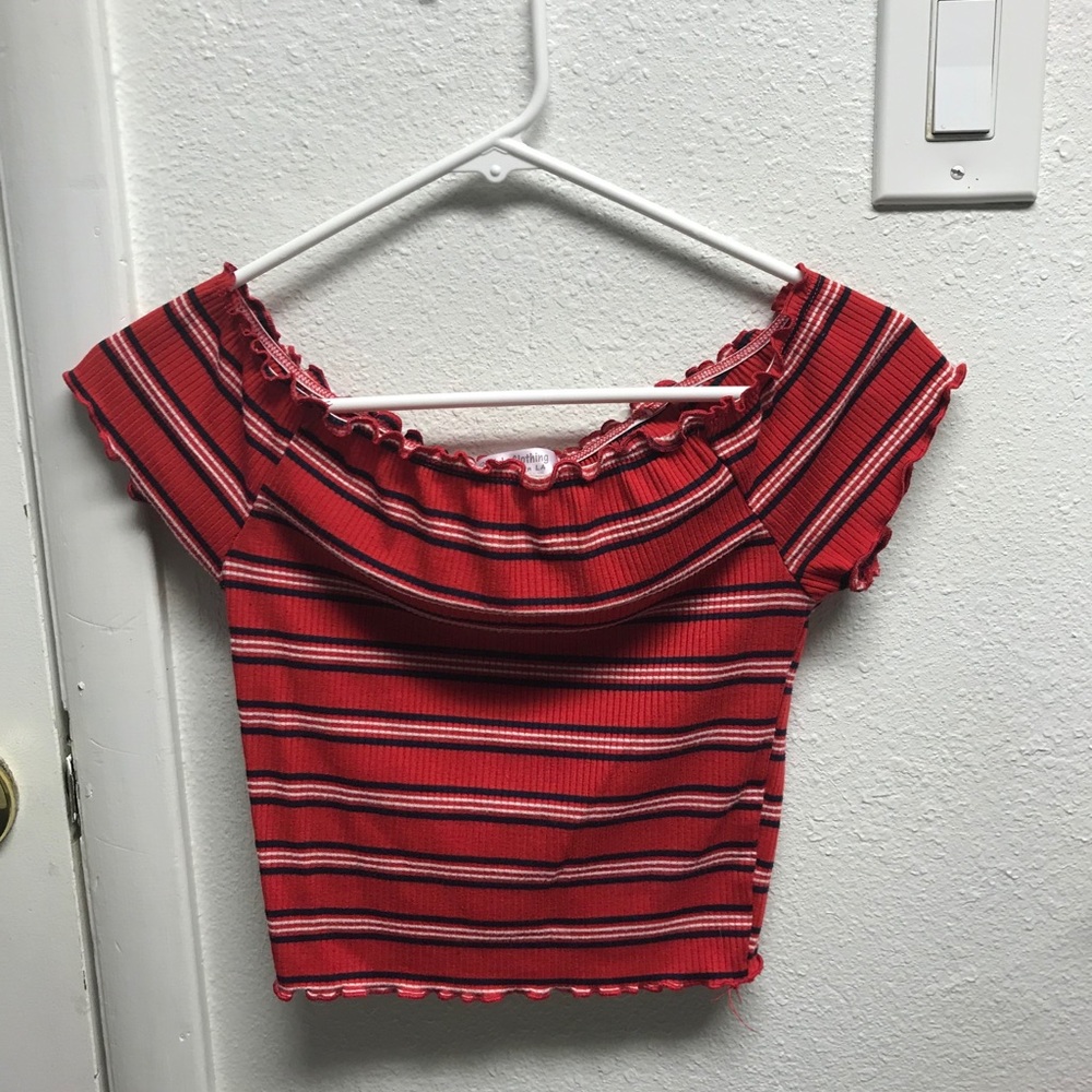 Off the shoulder top